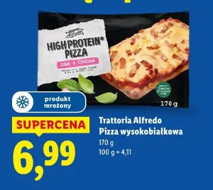 Trattoria Alfredo Pizza wysokobiałkowa