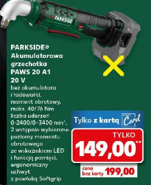 PARKSIDE Akumulatorowa grzechotka PAWS 20 A1 20 V