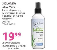 Sielanka Aloe Vera balsam łagodzący w sprayu po depilacji opóźniający wzrost włosków