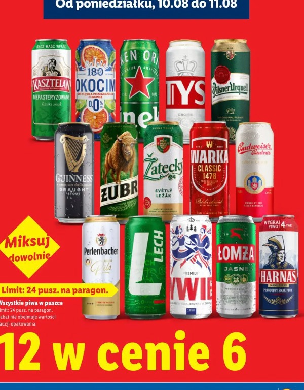 Wszystkie piwa w puszce