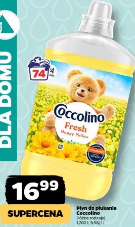 Płyn do płukania Coccolino Fresh Happy Yellow