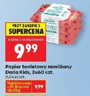 Papier toaletowy nawilżany Dada kids