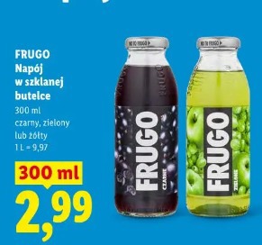 Frugo Napój w szklanej butelce
