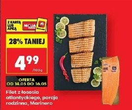 Filet z łososia atlantyckiego, porcja rodzinna Marinero