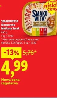Smakowita Margaryna Maślany Smak