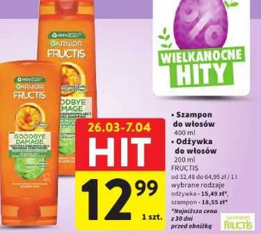 Fructis szampon do włosów