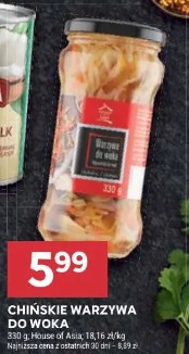 Chińskie warzywa do woka