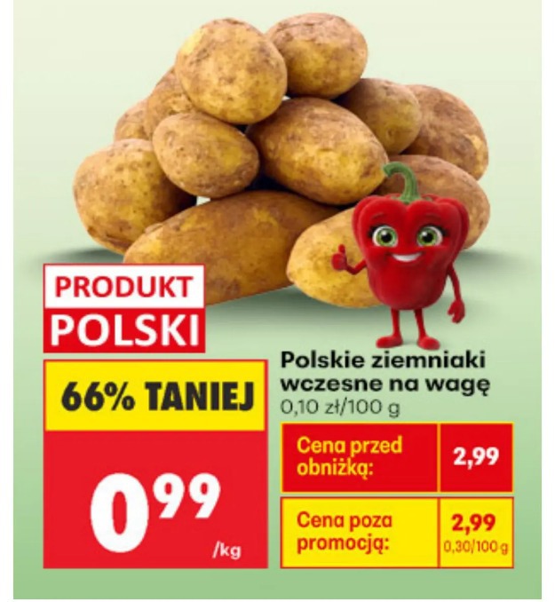 Polskie ziemniaki wczesne