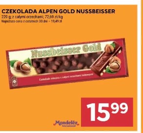 Czekolada Alpen Gold Nussbeisser