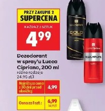 Dezodorant w sprayu Lucca Cipriano