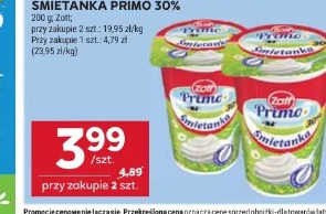 Śmietanka Primo 30% Zott