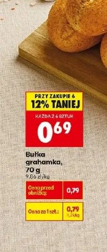 Bułka grahamka
