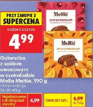 Galaretka z sokiem owocowym w czekoladzie Mella Meltie