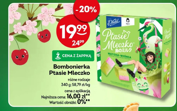 Bombonierka Ptasie Mleczko