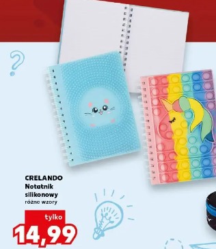 Crelando Notatnik silikonowy