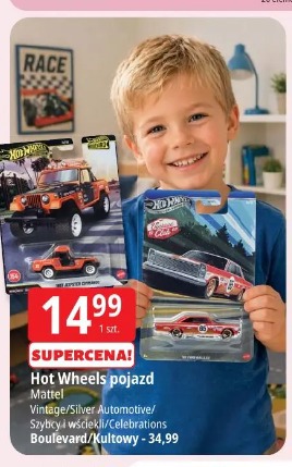 Hot Wheels pojazd Mattel