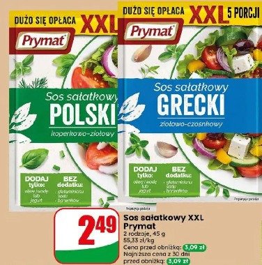 Sos sałatkowy XXL Prymat