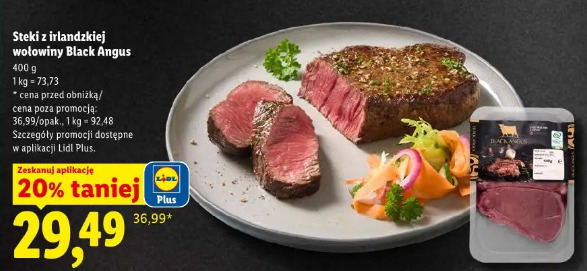 Steki z irlandzkiej wołowiny Black Angus