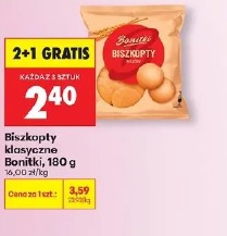 Biszkopty klasyczne Bonitki