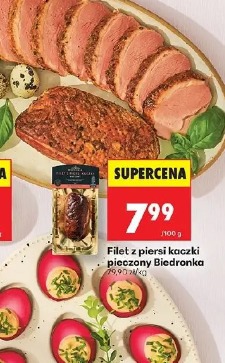 Filet z piersi kaczki pieczony Biedronka