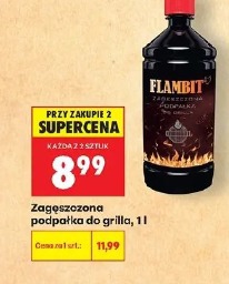 Zagęszczona podpałka do grilla Flambit