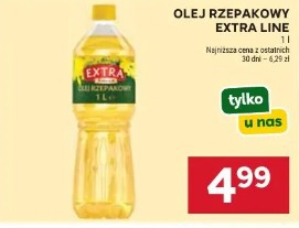 Olej rzepakowy Extra Line