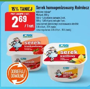 Serek homogenizowany Rolmlecz