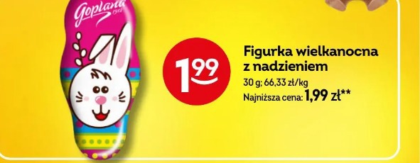 Figurka wielkanocna z nadzieniem