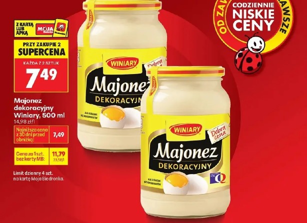 Majonez dekoracyjny Winiary, 500ml