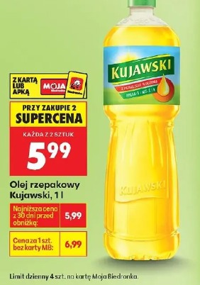 Olej rzepakowy Kujawski