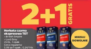 Herbata czarna ekspresowa TET