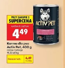 Karma dla psa Activ Pet