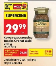 Kawa rozpuszczalna Jacobs Cronat Gold