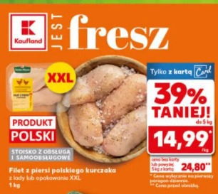 Filet z piersi polskiego kurczaka