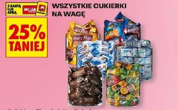 Wszystkie cukierki na wagę