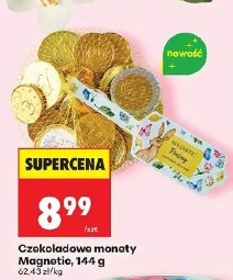 Czekoladowe monety Magnetia
