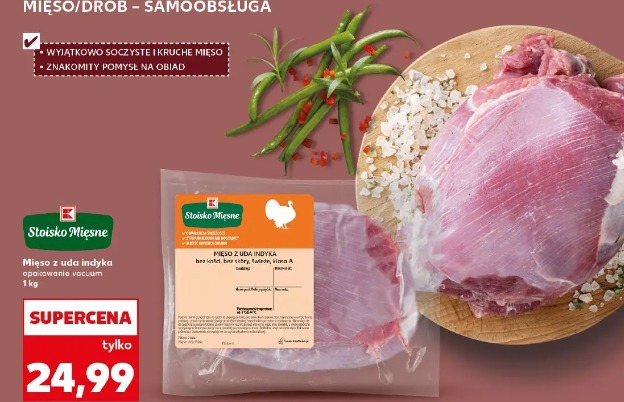 Mięso z uda indyka Stoisko Mięsne