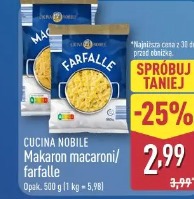 Cucina Nobile Makaron macaroni/farfalle