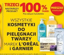 Wszystkie kosmetyki do pielęgnacji twarzy marek L'oréal i Garnier