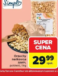 Orzechy nerkowca SIMPL połówki