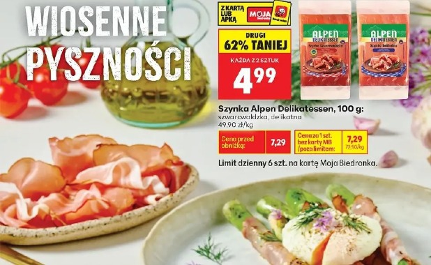 Szynka Alpen Delikatessen