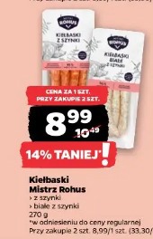 Kiełbaski Mistrz Rohus z szynki