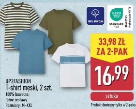 Up2fashion T-shirt męski, 2 szt.