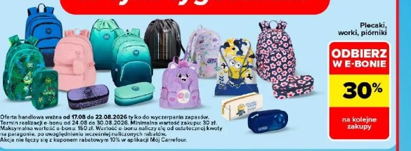 Plecaki, worki, piórniki