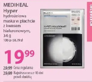 Mediheal Hyper hydrożelowa maska w płachcie z kwasem hialuronowym