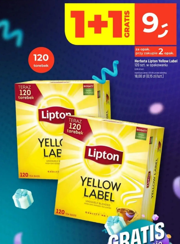 Lipton Yellow Label herbata