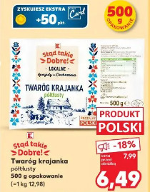 Stąd takie Dobre! Twaróg krajanka półtłusty