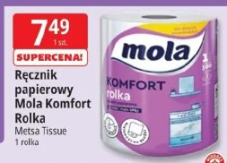 Ręcznik papierowy Mola Komfort Rolka Metsa Tissue