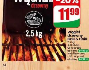 Węgiel drzewny Grill & Chill