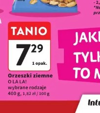 Orzeszki ziemne O la la! smażone solone